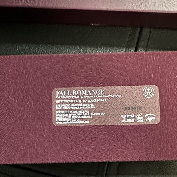Anastasia Beverly Hills Fall Romance Eyeshadow Palette - Picture 2 of 5